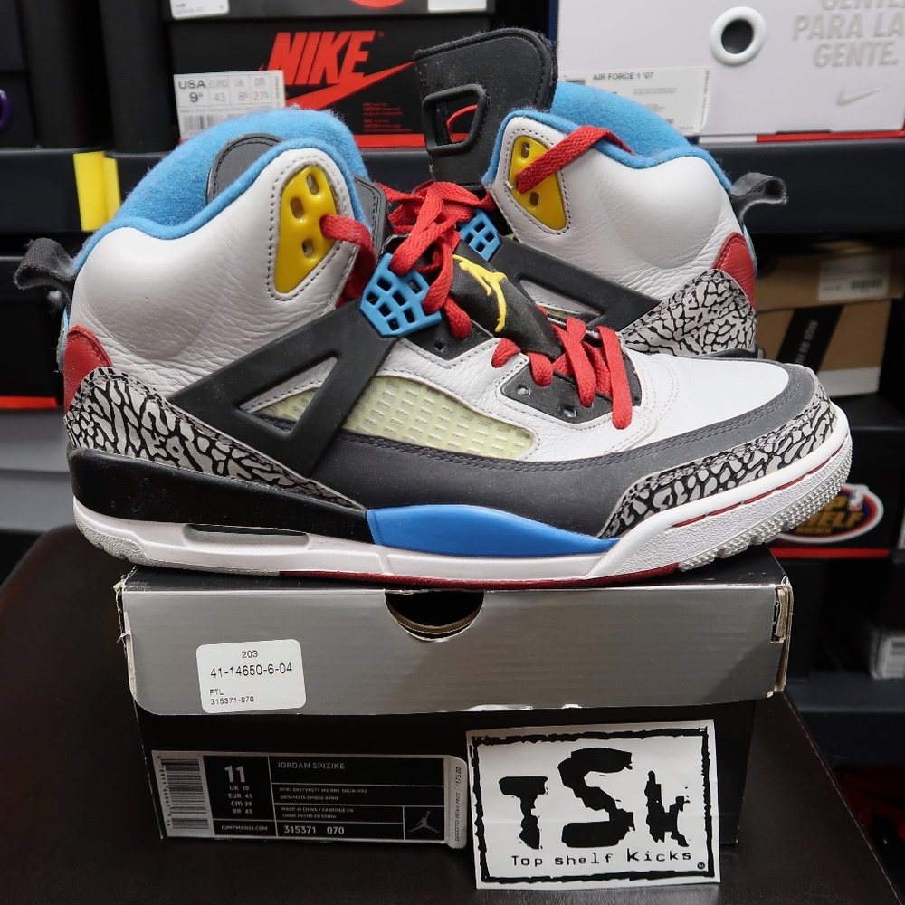 NIKE JORDAN SPIZ'IKE BORDEAUX SIZE 11 OG RETRO VTG